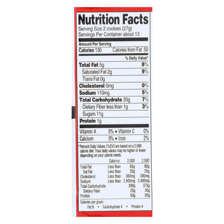 Newman's Own Organics Creme-Filled Cookies, 13 Oz. (Pack of 6) - Cozy Farm 