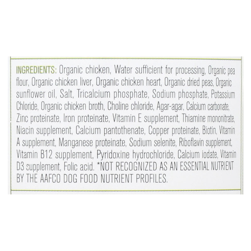 Tender & True Chicken & Liver Dog Food for Sophisticated Palates (Pack of 12 - 12.5 Oz.) - Cozy Farm 