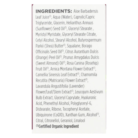 Avalon Organics CoQ10 Wrinkle Defense Night Cream, Anti-Aging Face Moisturizer for All Skin Types, 1.75 Fl Oz - Cozy Farm 