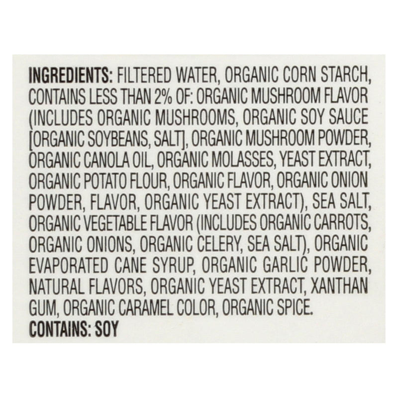 Imagine Foods Organic Vegetable Wild Mushroom Gravy 12-Pack, 13.5 Fl Oz Each - Cozy Farm 