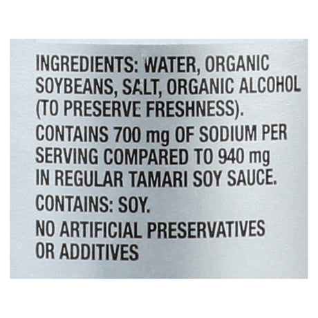 San-J Organic Tamari Soy Sauce, Reduced Sodium, 10 Fl Oz (Pack of 6) - Cozy Farm 