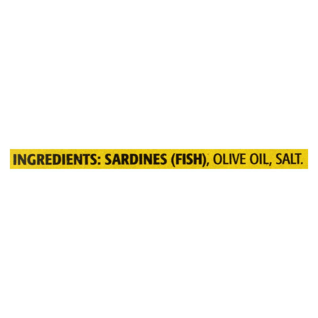 Season Brand Sardines in Pure Olive Oil, Salt Added (4.375 Oz.), Pack of 12 - Cozy Farm 