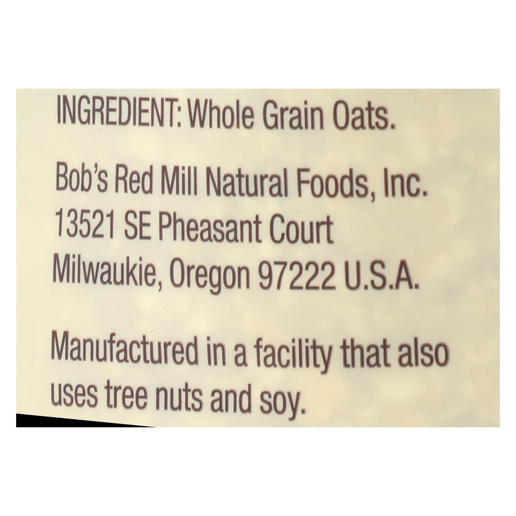 Bob's Red Mill Rolled Oats (Pack of 4 - 28 Oz), Quick Cooking, Gluten Free - Cozy Farm 