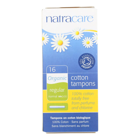 Natracare Organic Cotton Tampons (Pack of 16) Regular with Applicator for Women's Comfort and Protection - Cozy Farm 