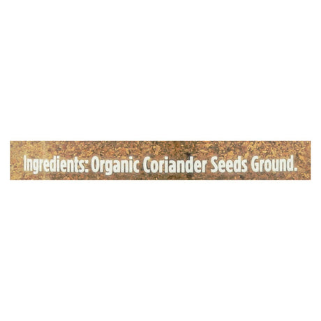 Spicely Organics Organic Ground Coriander, 1.4 Oz. Pack of 3 - Cozy Farm 