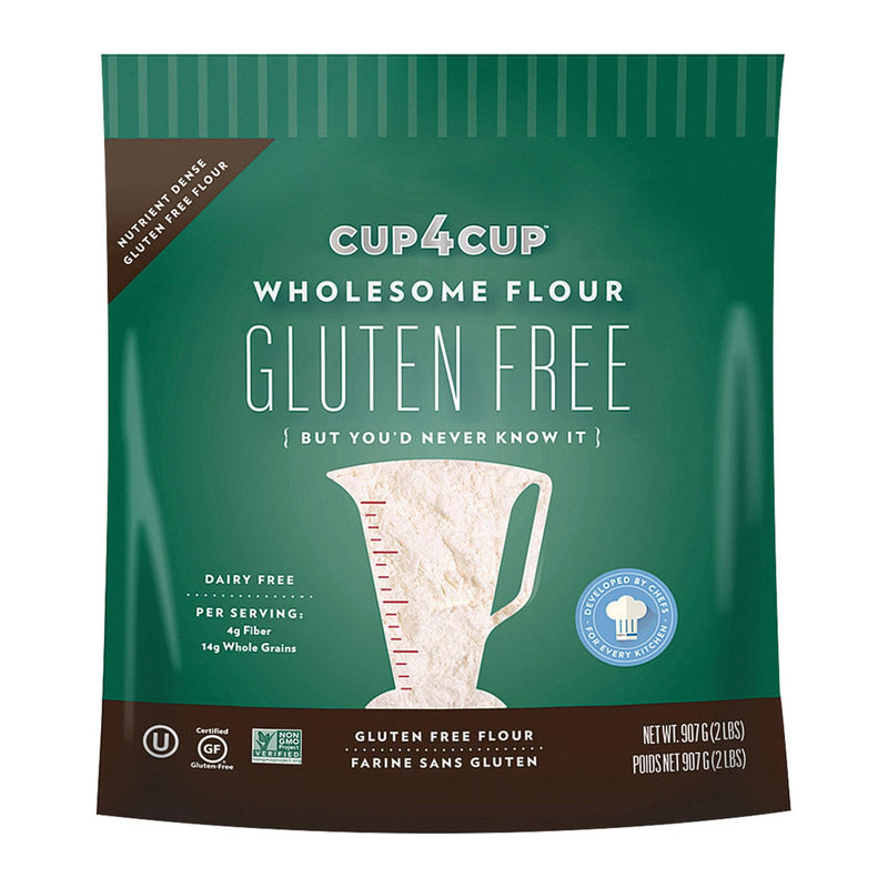 Cup 4 Cup Gluten-Free Wholesome Flour Blend (6 Pack, 2 lb. Bags) - Cozy Farm 