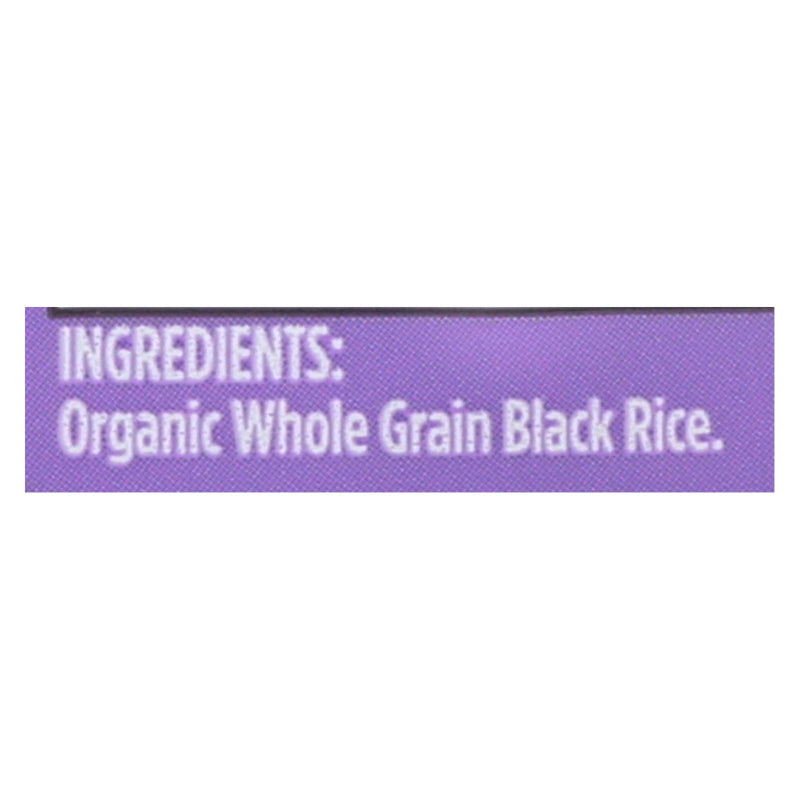 Lundberg Family Farms Organic Black Pearl Rice, 6-1 lb. Packs - Cozy Farm 