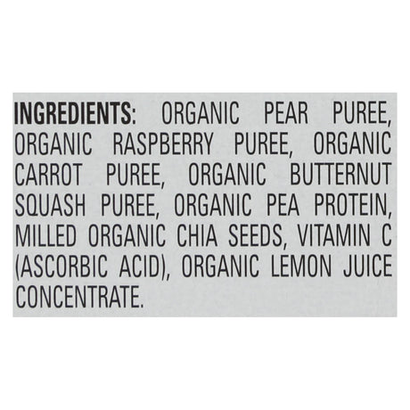 Happy Tot Organics Stage 4 Toddler Food: Pear, Raspberry, Butternut Squash & Carrot, 16 - 4 Oz Pouches - Cozy Farm 