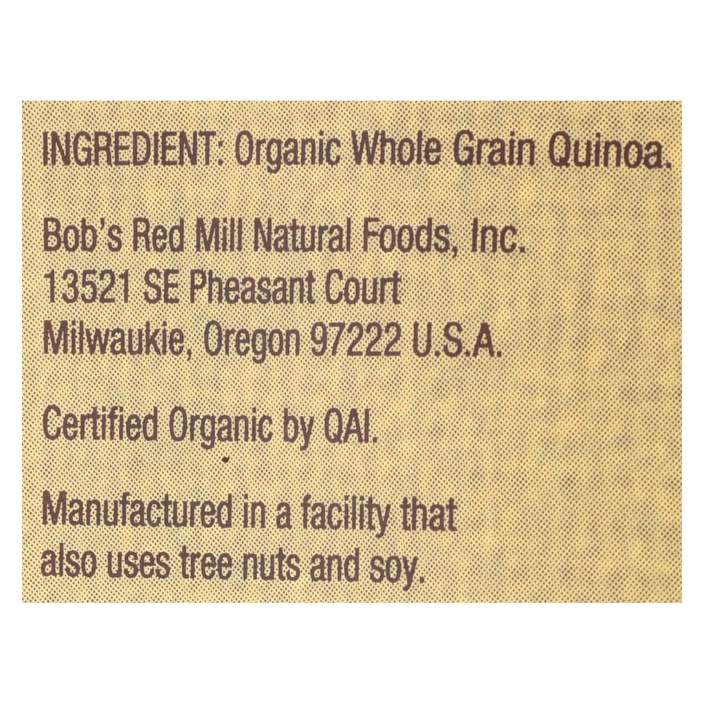 Bob's Red Mill Organic Whole Grain Quinoa (Pack of 4 - 26 Oz.) - Cozy Farm 