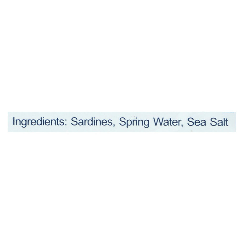 Bela Sardines in Spring Water (Pack of 12 - 4.25 Oz.) - Cozy Farm 