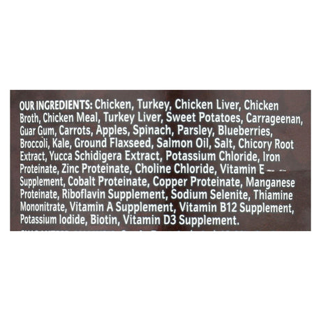 Wellness Pet Products Dog Food - Gain Free (Pack of 12) - Turkey and Chicken with Liver, 12.5 Oz. - Cozy Farm 