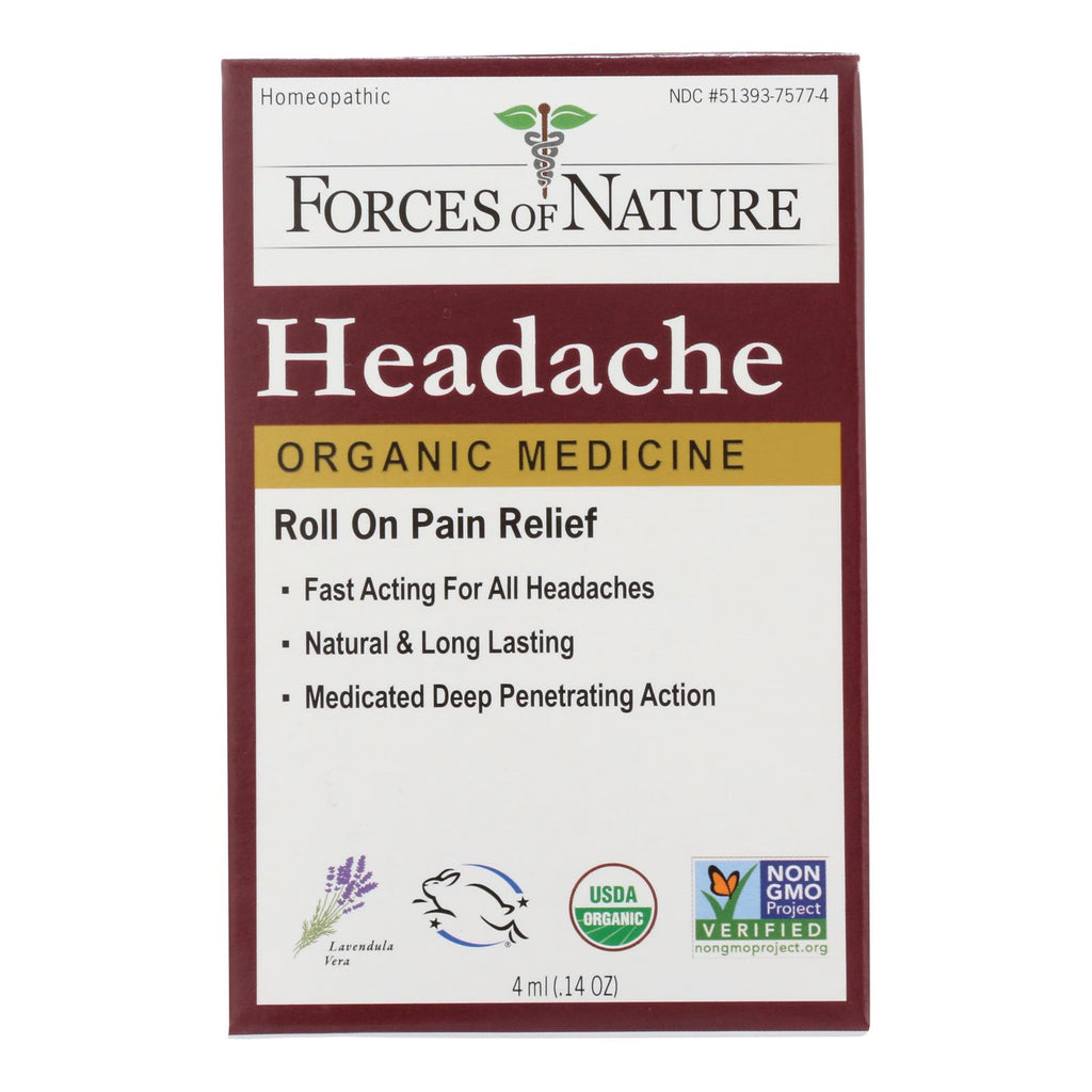 Forces of Nature Headache Pain Management (4 mL) - Cozy Farm 