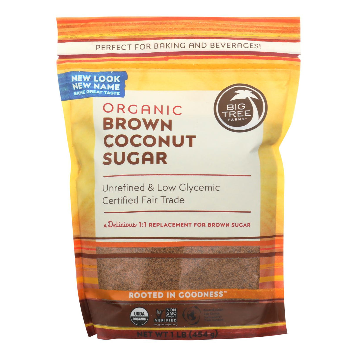 Big Tree Farms Organic Blonde Coconut Palm Sugar (6 Pack, 16 Oz. Each) - Cozy Farm 