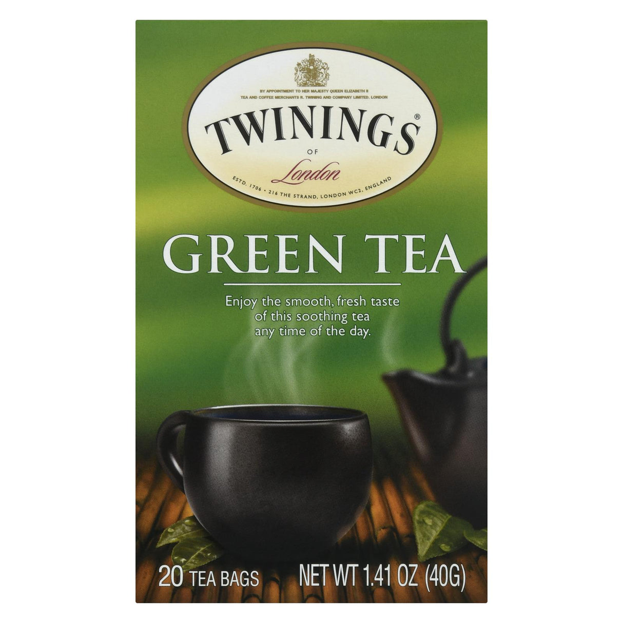 Twinings Natural Green Tea (20 Tea Bags) - Cozy Farm 