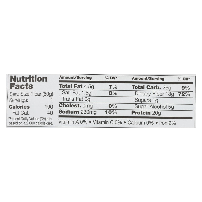 No Cow Chunky Peanut Butter Bar, High Protein, No Sugar Added (Pack of 12 - 2.12 Oz.) - Cozy Farm 