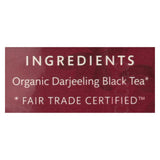 Choice Organic Teas Darjeeling Tea - 16 (Pack of 6) Tea Bags - Cozy Farm 