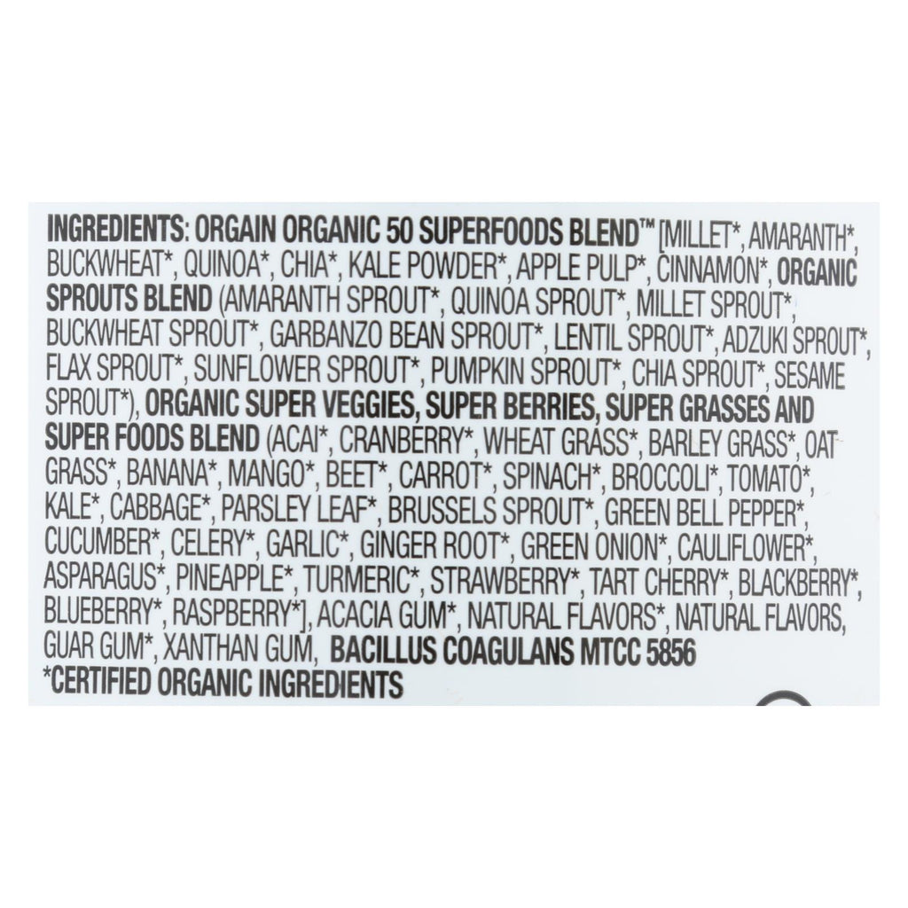 Orgain Organic Hydration Powder - Berry Punch, 0.62 lb Berry Punch Burst of Flavor - Cozy Farm 