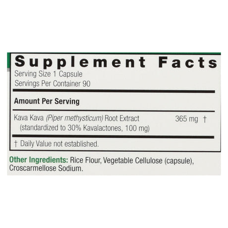 Nature's Answer Kava Root Supplement - 90 Capsules Per Bottle (Pack of 6) - Cozy Farm 
