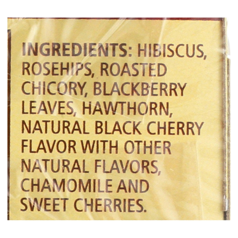 Celestial Seasonings Black Cherry Berry Caffeine-Free Herbal Tea, 20 Tea Bags (Pack of 6) - Cozy Farm 