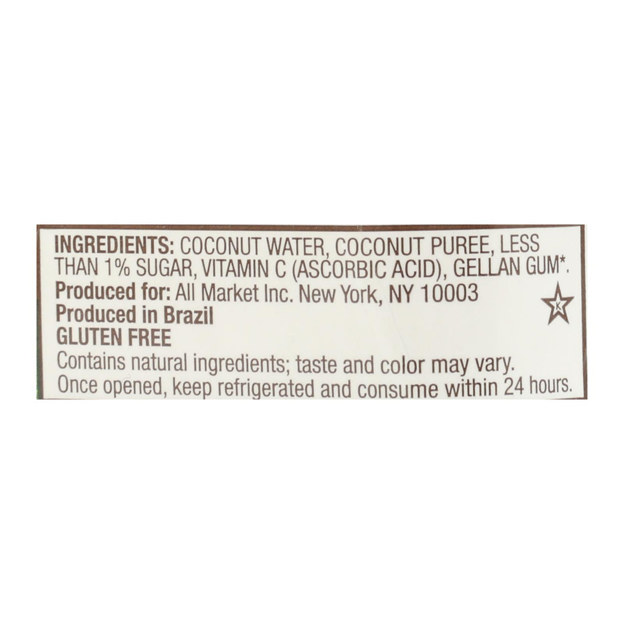 Vita Coco Coconut Water, 16.9 Fl Oz (Pack of 12), Temperature Control - Cozy Farm 