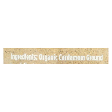 Spicely Organics Ground Cardamom, Organic Certified, Preservative-Free (Pack of 3 - 2 Oz.) - Cozy Farm 