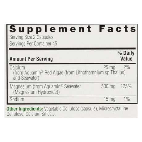 Nature's Answer Plant-Based Magnesium Supplement for Optimal Health (90 Capsules) - Cozy Farm 