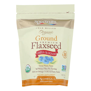 Spectrum Essentials Organic Ground Flax Seed - Cozy Farm 