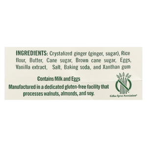 Tate's Bake Shop Ginger Zinger Cookies, 7 Oz. (Pack of 12) - Cozy Farm 