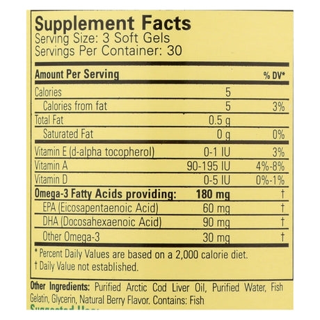 ChildLife Pure DHA Berry Softgels (90 Count) - Cozy Farm 