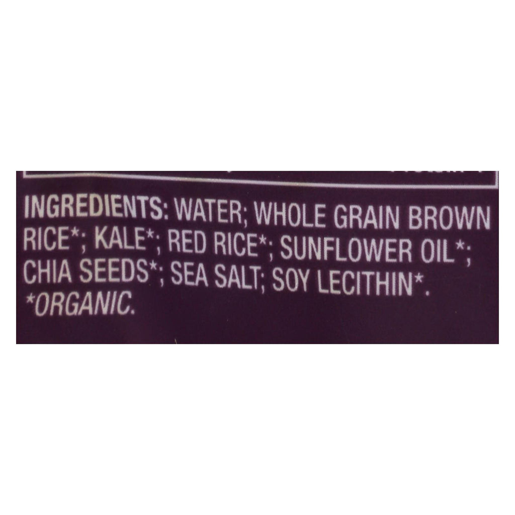 Organic Brown and Red Rice with Chia and Kale (Pack of 12 - 8.5 Oz.) by Seeds of Change - Cozy Farm 
