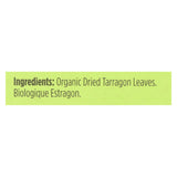 Spicely Organics Organic Tarragon - 6 Pack, 0.1 Oz. Each - Cozy Farm 