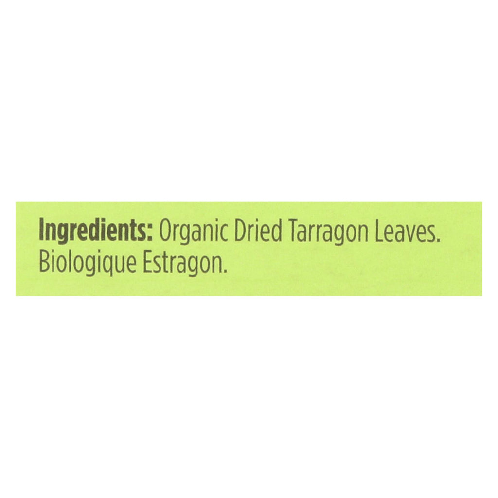 Spicely Organics Organic Tarragon (Pack of 6) 0.1 Oz. - Cozy Farm 