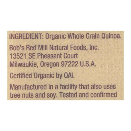 Bob's Red Mill Tri-Color Quinoa  13 oz| 5-Pack, Gluten-Free, Non-GMO, Whole Grain - Cozy Farm 