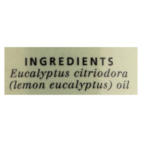 Aura Cacia Lemon Eucalyptus Essential Oil, 2 Fl Oz - Cozy Farm 