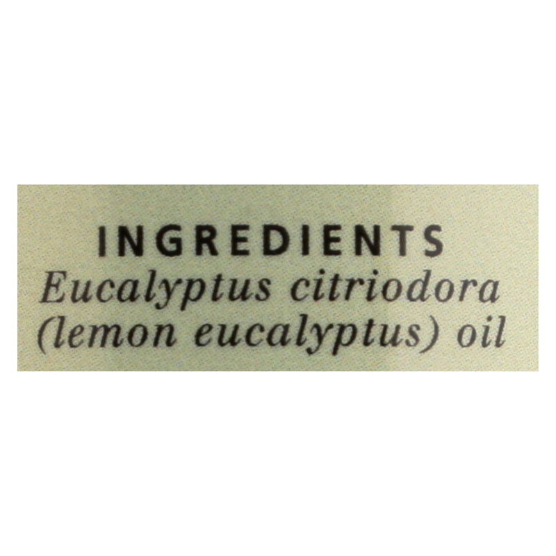 Aura Cacia Lemon Eucalyptus Essential Oil, 2 Fl Oz - Cozy Farm 