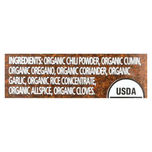 Simply Organic Organic Chili Powder, 2.89 Oz. - Cozy Farm 