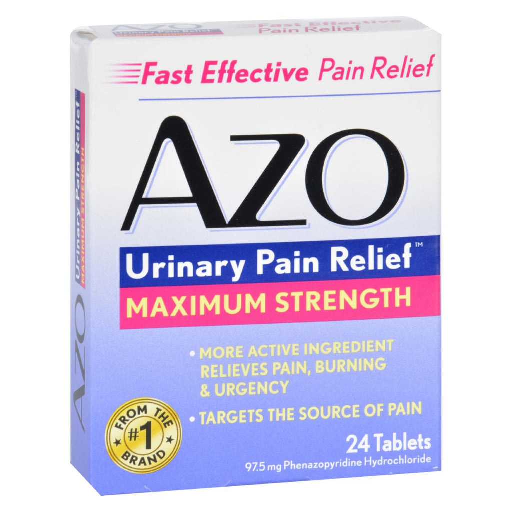 Azo Urinary Pain Relief (Pack of 24 Tablets) - Cozy Farm 