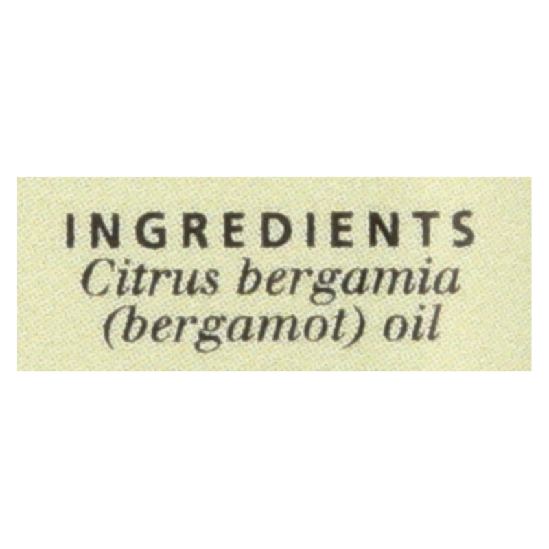 Aura Cacia Uplifting Bergamot Essential Oil (0.5 Oz.) - Cozy Farm 