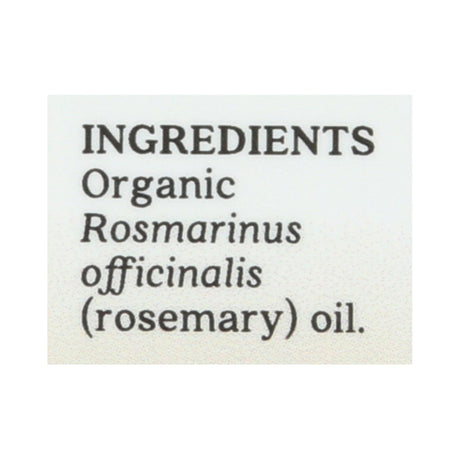 Aura Cacia Rosemary Verbenon Essential Oil, 0.25 Fl Oz - Cozy Farm 