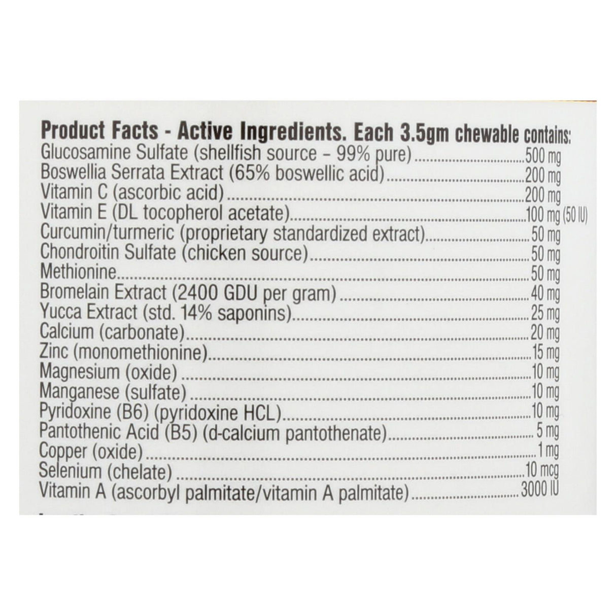 Ark Naturals Joint Rescue for Dogs - 500mg (90 Chewables) - Cozy Farm 