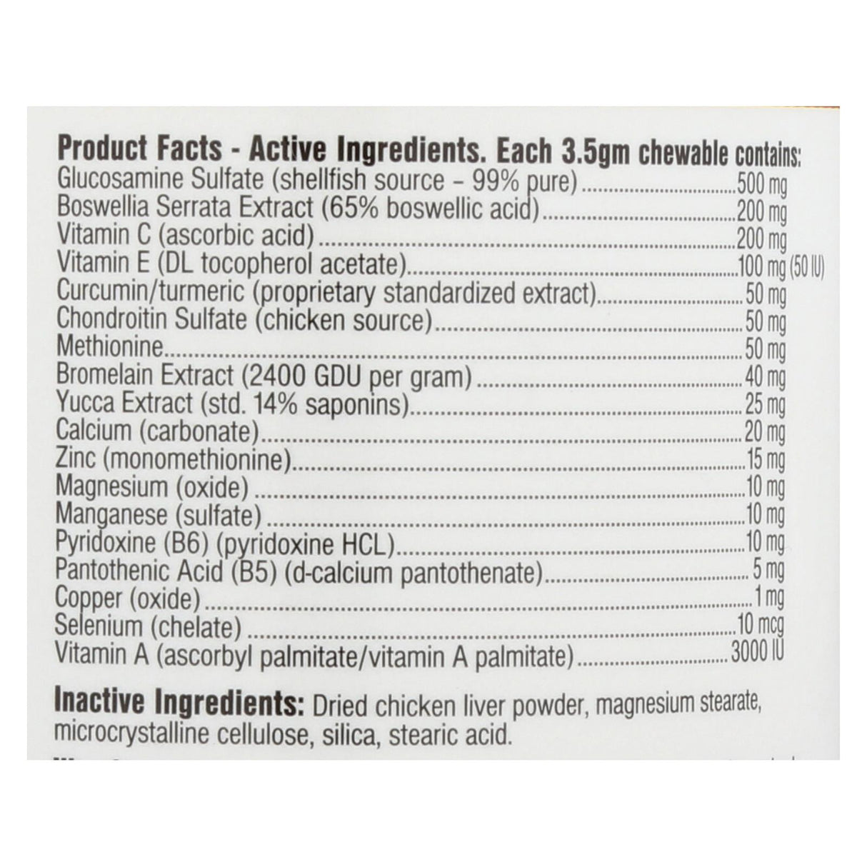 Ark Naturals Joint Rescue for Dogs - 500mg (90 Chewables) - Cozy Farm 