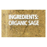 Simply Organic Certified Organic Ground Sage Leaf (1.41 Oz.) - Cozy Farm 