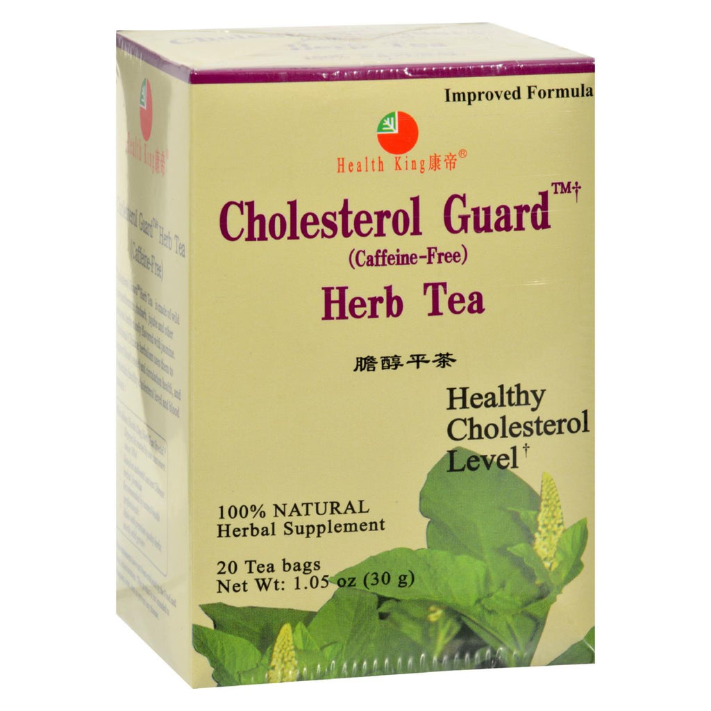 Health King Cholesterol Guard Herb Tea (Pack of 20) - Cozy Farm 