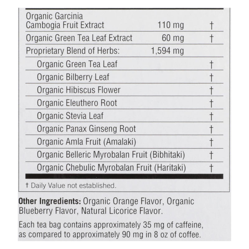 Yogi Green Tea Blueberry Slim Life Herbal Tea, 16 Tea Bags (Pack of 6) - Cozy Farm 