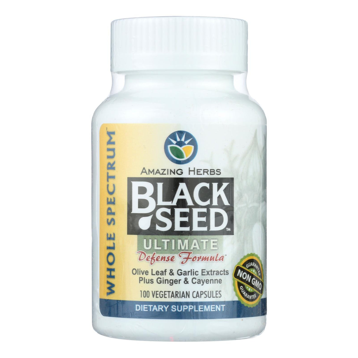 Black Seed Theramune by Amazing Herbs (100-Count) Ultimate Capsules - Cozy Farm 