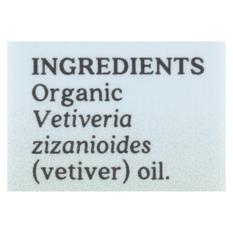 Aura Cacia Organic Vetiver Essential Oil - .25 Oz. for Relaxation and Stress Relief - Cozy Farm 