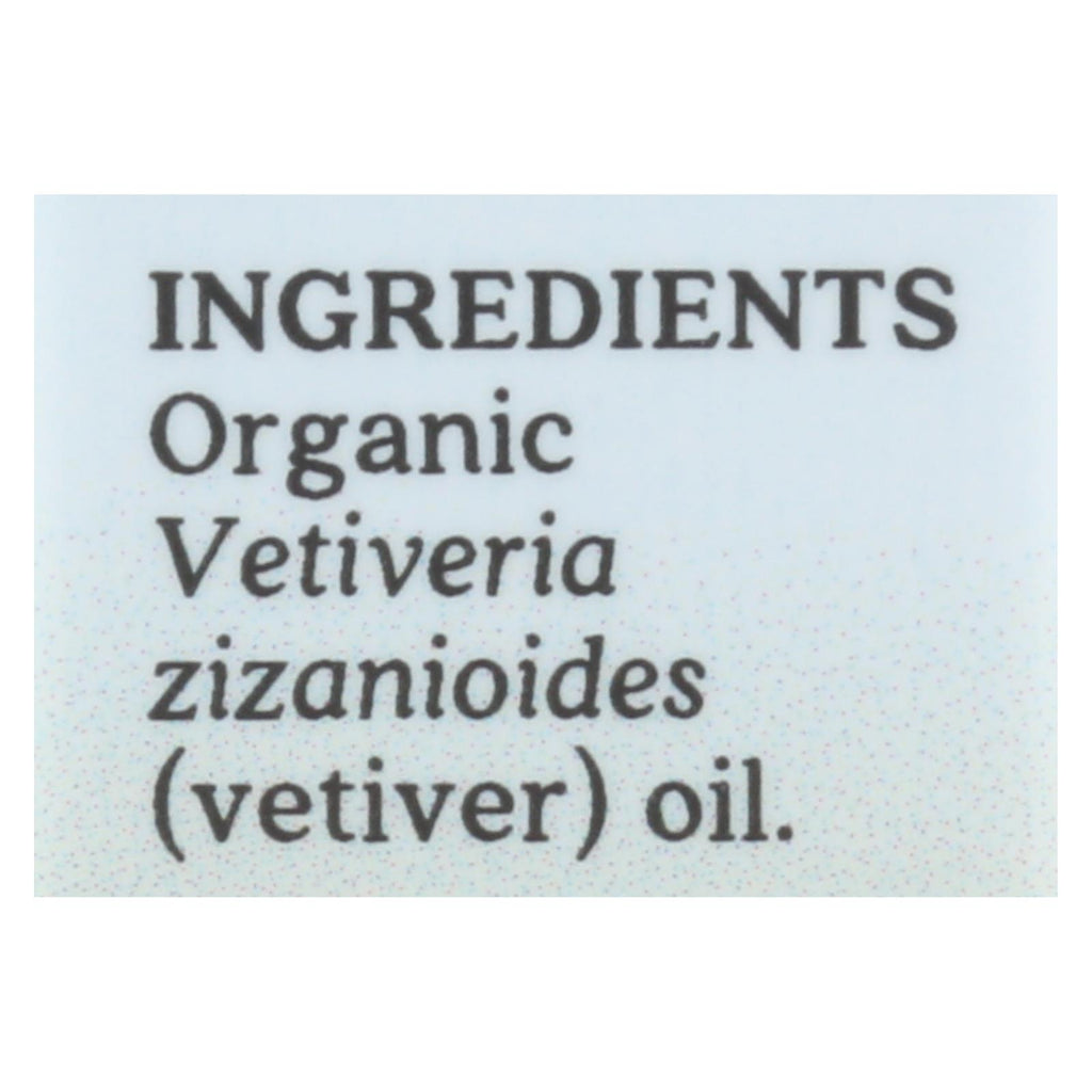 Organic Vetiver Essential Oil  - Aura Cacia .25 Oz. - Cozy Farm 