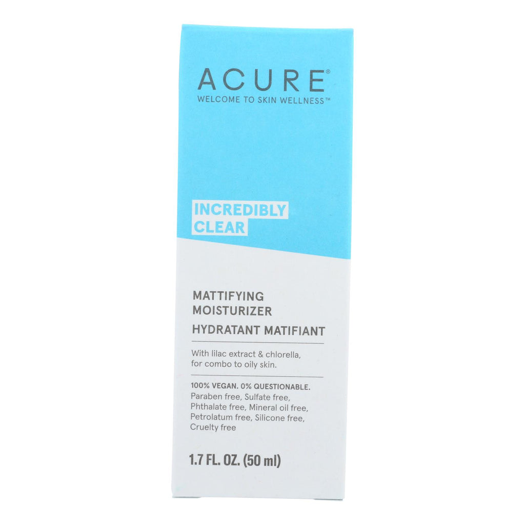 Acure Oil Control Facial Moisturizer with Lilac Extract and Chlorella (Pack of 1.75 Fl Oz) - Cozy Farm 