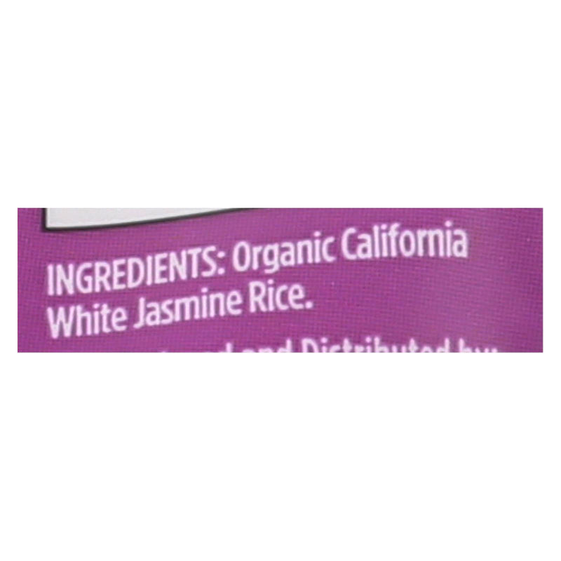 Lundberg Family Farms Organic California White Jasmine Rice - 2 Lbs., Pack of 6 - Cozy Farm 