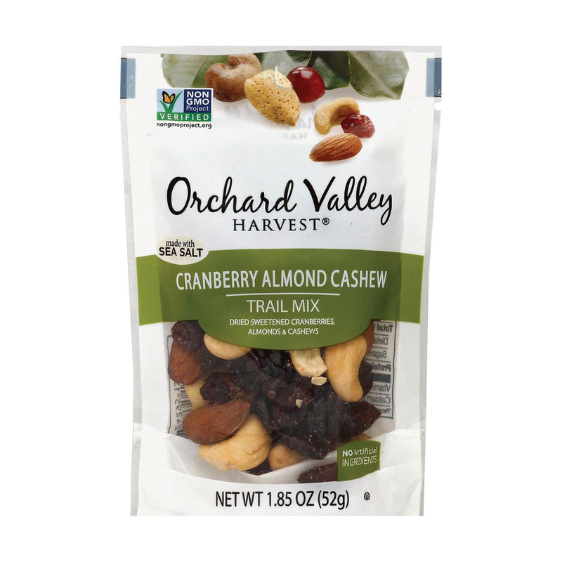 Orchard Valley Harvest Cranberry, Cashew & Almond Trail Mix (1.85 Oz., Pack of 14) - Cozy Farm 